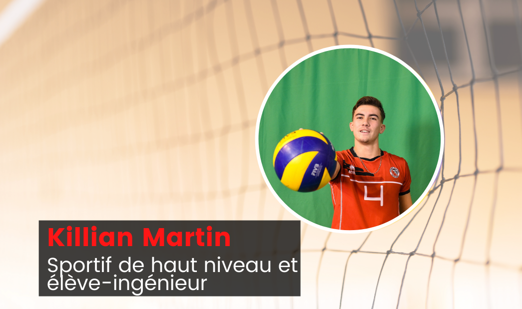 Killian Martin : sportif de haut-niveau et élève-ingénieur