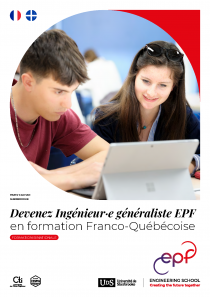 2022-2023 devenez ingénieur généraliste EPF en formation franco-québécoise