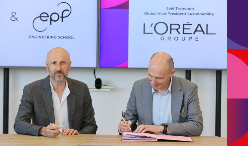 Joël Tronchon, parrain de la promo 2028 de l'EPF