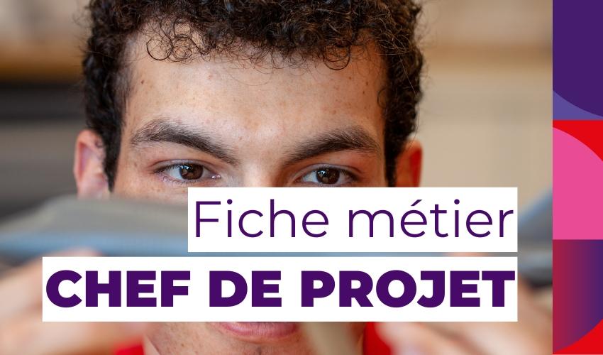 fiche metier chef de projet